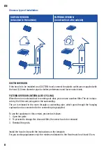 Предварительный просмотр 8 страницы Cata 02017313 Installation, Use And Maintenance Instructions