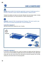 Предварительный просмотр 16 страницы Cata 02017313 Installation, Use And Maintenance Instructions