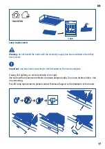 Предварительный просмотр 17 страницы Cata 02017313 Installation, Use And Maintenance Instructions