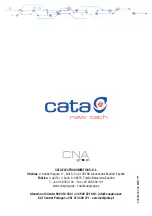 Предварительный просмотр 40 страницы Cata 02017313 Installation, Use And Maintenance Instructions