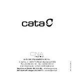 Предварительный просмотр 40 страницы Cata E-100 Instruction Manual