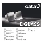 Cata E Glass Instruction Manual preview