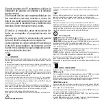 Предварительный просмотр 10 страницы Cata E Glass Instruction Manual