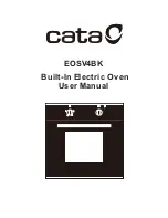 Preview for 1 page of Cata EOSV4BK User Manual