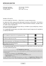 Предварительный просмотр 29 страницы Cata HMD7010 Instruction Manual