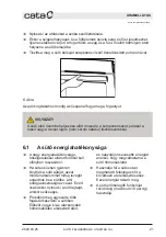 Preview for 21 page of Cata MDS 7208 BK Installation, Use And Maintenance Instructions