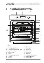 Предварительный просмотр 23 страницы Cata MDS 7208 BK Installation, Use And Maintenance Instructions