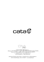 Preview for 98 page of Cata MDS 7208 BK Installation, Use And Maintenance Instructions