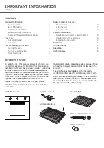 Preview for 2 page of Cata OVG60SS User Manual