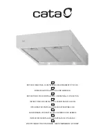 Preview for 1 page of Cata S GLASS TC Instructions For Installation, Maintenance And Use