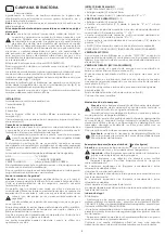 Preview for 4 page of Cata TF 5250 GBK Instructions For Installation, Maintenance And Use