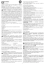 Preview for 11 page of Cata TF 5250 GBK Instructions For Installation, Maintenance And Use