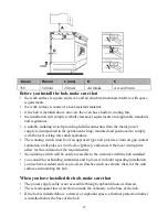 Предварительный просмотр 27 страницы Cata UBIND30BV Installation Manual