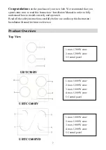 Preview for 7 page of Cata UBTCC60BV Instruction Manual / Installation Manual