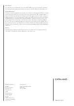 Preview for 2 page of Catalano Sfera 3213001803 Technical Overview