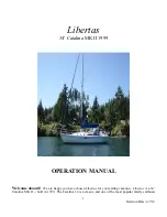 Preview for 1 page of Catalina Yachts 1999 Catalina 34 MK II Operation Manual