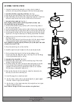 Предварительный просмотр 2 страницы Catalina 20745-000 Manual