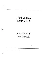 Catalina Expo 14.2 Owner'S Manual preview