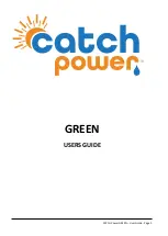 Preview for 1 page of Catch Power GREEN User Manual