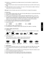 Preview for 5 page of Cater Chef 680.066 Operation Manual