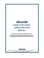 Предварительный просмотр 1 страницы CATER-COOK CK1642 Manual