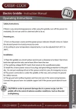 Preview for 6 page of CATER-COOK CK8818 Instruction Manual