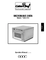 Preview for 13 page of CaterChef 688.010 Operation Manual