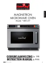 Предварительный просмотр 1 страницы CaterChef MAGNETRON 688.217 Instruction Manual