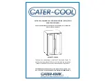 Preview for 1 page of CaterKwik CATER-COOL CK6024 Use & Service Manual