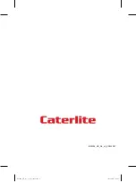 Предварительный просмотр 8 страницы Caterlite BW002 Instruction Manual