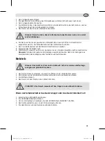 Предварительный просмотр 19 страницы Caterlite CB943 Instruction Manual