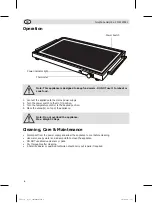 Предварительный просмотр 4 страницы Caterlite CD562-A Instruction Manual