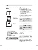 Предварительный просмотр 4 страницы Caterlite CK686 Instruction Manual