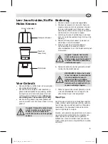 Предварительный просмотр 9 страницы Caterlite CK686 Instruction Manual