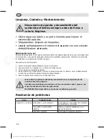 Предварительный просмотр 30 страницы Caterlite CK827 Instruction Manual