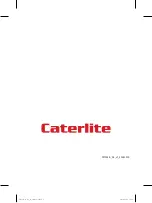 Предварительный просмотр 8 страницы Caterlite CM352-A Instruction Manual