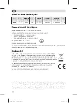 Предварительный просмотр 16 страницы Caterlite CN203 Instruction Manual