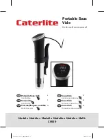 Caterlite CS939 Instruction Manual предпросмотр