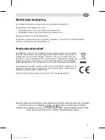 Предварительный просмотр 9 страницы Caterlite CT057 Instruction Manual