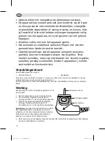 Предварительный просмотр 6 страницы Caterlite FJ989 Instruction Manual