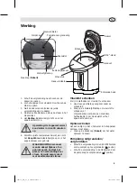 Предварительный просмотр 9 страницы Caterlite HE152 Instruction Manual