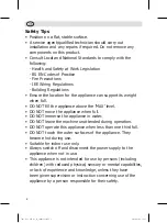 Preview for 2 page of Caterlite J709 Instruction Manual