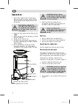 Предварительный просмотр 4 страницы Caterlite J709 Instruction Manual