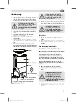 Preview for 9 page of Caterlite J709 Instruction Manual