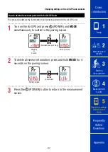 Preview for 27 page of Cateye Air GPS Instruction Manual