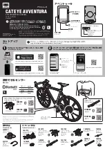 Preview for 1 page of Cateye Avventura Quick Start Manual