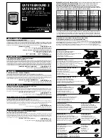 Preview for 1 page of Cateye CC-ED200 Limited Warranty