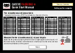 Preview for 18 page of Cateye CC-PA110W Quick Start Manual