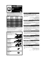 Preview for 1 page of Cateye CC-ST250 Manual