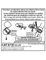 Preview for 1 page of Cateye CR123A User Manual